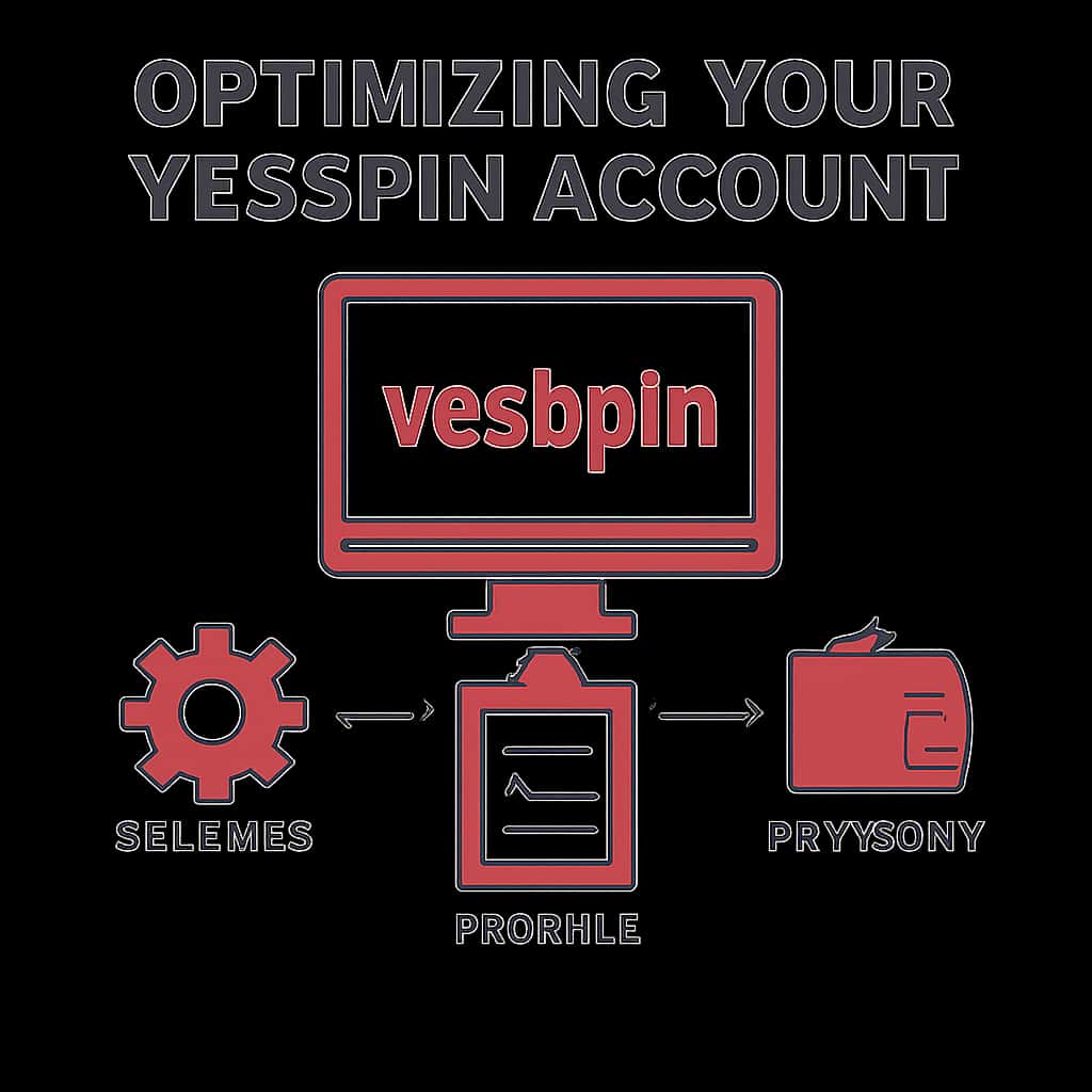 Illustration of strategies for optimizing a YesSpin account.