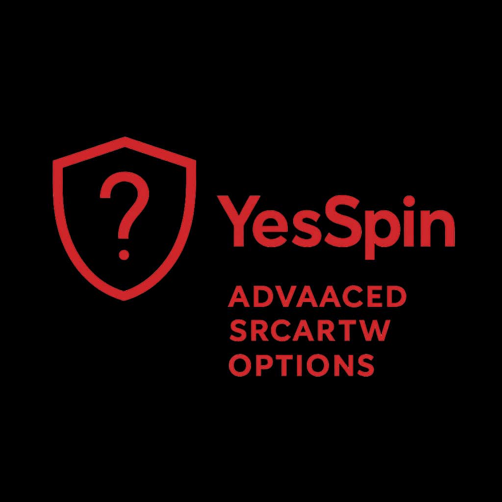 A badge icon representing YesSpin Advanced Security Options.